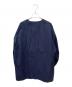ENFOLD (エンフォルド) ピンストライプノーカラールーズジャケットブルゾン ネイビー サイズ:36：15000円