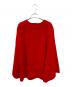 MYLAN (マイラン) Wool Cashmere Cape Knit レッド サイズ:F：25000円