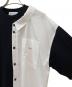 中古・古着 nagonstans (ナゴンスタンス) shirt combination t-shirt ホワイト×ブラック サイズ:M：15000円