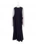 nagonstans (ナゴンスタンス) layered dress ホワイト×ブラック サイズ:S：11000円