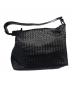 BOTTEGA VENETA（ボッテガベネタ）の古着「イントレチャートホーボーバッグ」｜ブラック