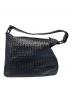 BOTTEGA VENETA (ボッテガベネタ) イントレチャートホーボーバッグ ブラック：170000円