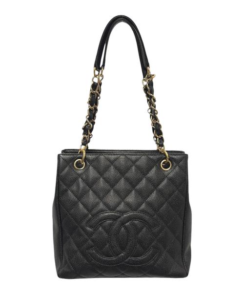 CHANEL（シャネル）CHANEL (シャネル) PSTトートバッグ ブラック サイズ:-の古着・服飾アイテム