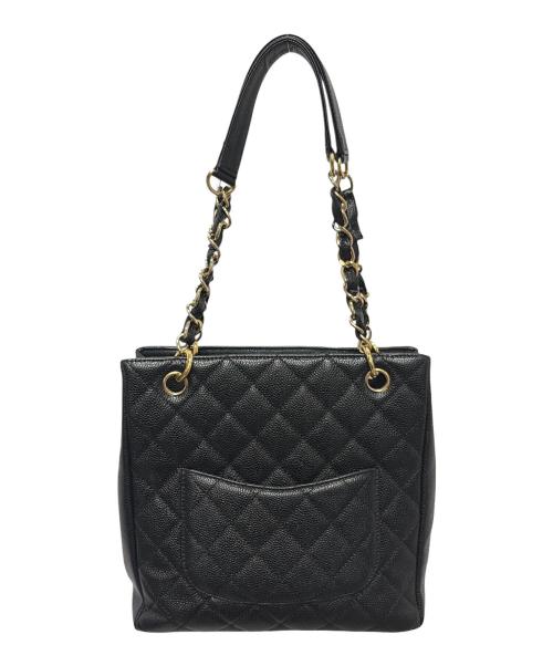 CHANEL（シャネル）CHANEL (シャネル) PSTトートバッグ ブラック サイズ:-の古着・服飾アイテム