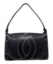 CHANEL（シャネル）の古着「デカココワンショルダーバッグ」｜ブラック