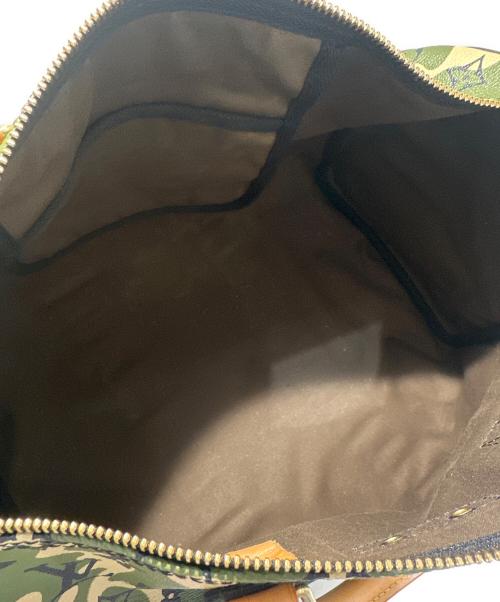 LOUIS VUITTON（ルイ ヴィトン）LOUIS VUITTON (ルイ ヴィトン) 村上隆 (ムラカミタカシ) Monogramouflage Speedy Boston Bag/モノグラモフラージュ スピーディ/ボストンバッグ/M95773 オリーブ サイズ:35の古着・服飾アイテム