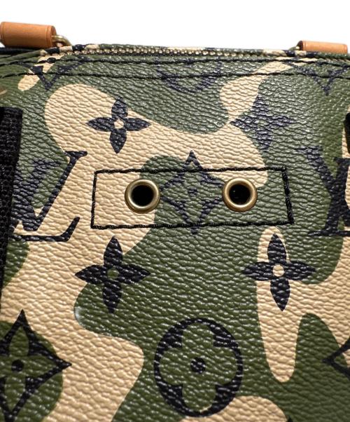 LOUIS VUITTON（ルイ ヴィトン）LOUIS VUITTON (ルイ ヴィトン) 村上隆 (ムラカミタカシ) Monogramouflage Speedy Boston Bag/モノグラモフラージュ スピーディ/ボストンバッグ/M95773 オリーブ サイズ:35の古着・服飾アイテム