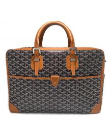 GOYARD（ゴヤール）の古着「アンバサッドMM/AmbassadeＭＭ/ブリーフケース」｜ブラウン