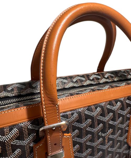 GOYARD（ゴヤール）GOYARD (ゴヤール) アンバサッドMM/AmbassadeＭＭ/ブリーフケース ブラウン サイズ:MMの古着・服飾アイテム