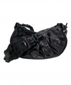 BALENCIAGAバレンシアガ）の古着「エナメル ル カゴール/ショルダーバッグ」｜ブラック