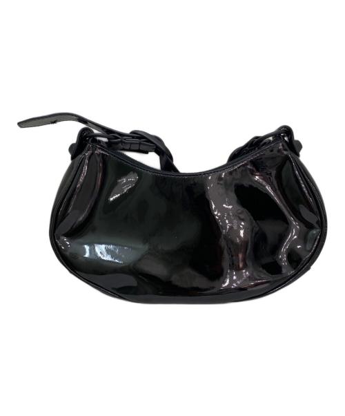 BALENCIAGA（バレンシアガ）BALENCIAGA (バレンシアガ) エナメル ル カゴール/ショルダーバッグ ブラックの古着・服飾アイテム