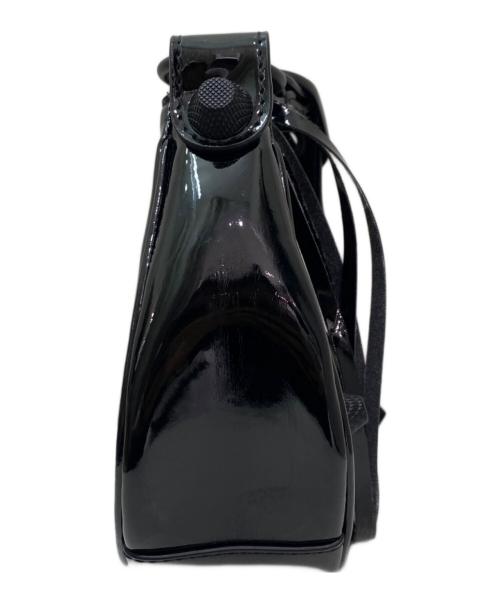 BALENCIAGA（バレンシアガ）BALENCIAGA (バレンシアガ) エナメル ル カゴール/ショルダーバッグ ブラックの古着・服飾アイテム