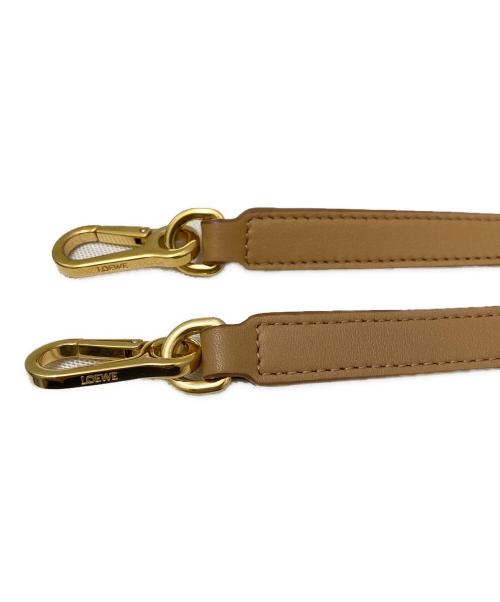 LOEWE（ロエベ）LOEWE (ロエベ) アマソナ23 ブラウン×レッド サイズ:23の古着・服飾アイテム