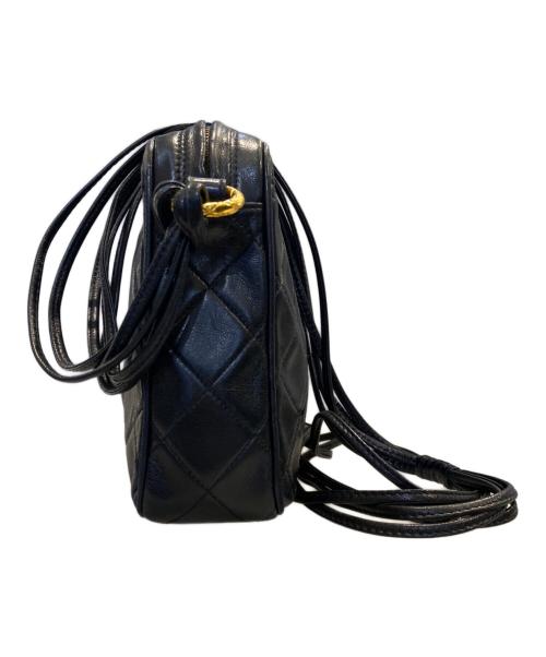 CHANEL（シャネル）CHANEL (シャネル) Coco Mark Camera Tassel Shoulder Bag/ココマーク カメラ タッセル ショルダーバッグ ブラックの古着・服飾アイテム