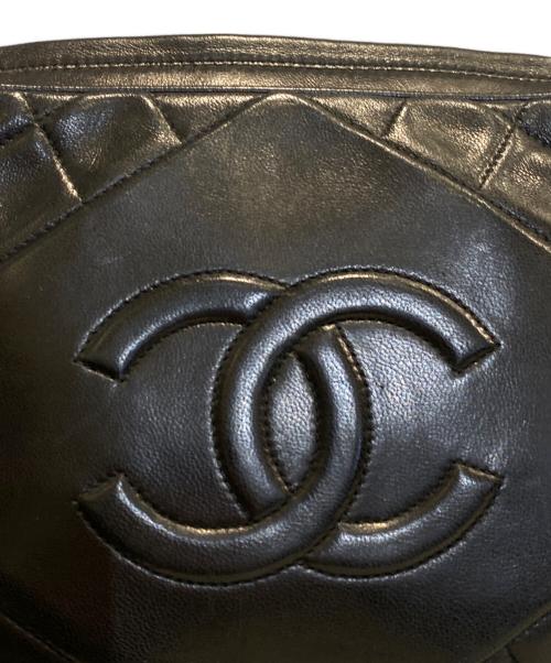 CHANEL（シャネル）CHANEL (シャネル) Coco Mark Camera Tassel Shoulder Bag/ココマーク カメラ タッセル ショルダーバッグ ブラックの古着・服飾アイテム