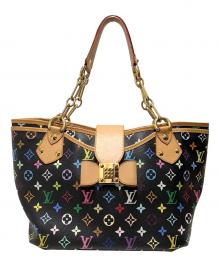 LOUIS VUITTON（ルイ ヴィトン）の古着「モノグラム・マルチカラー アニーMM/M40308」｜ブラック