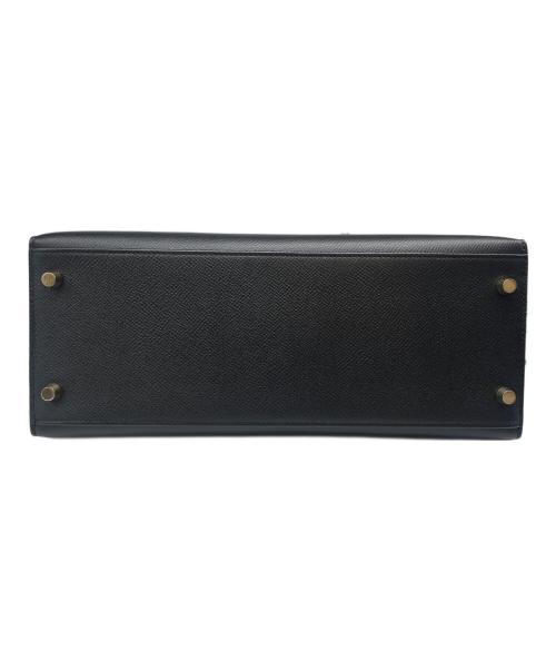 HERMES（エルメス）HERMES (エルメス) ケリー28 外縫い/ゴールド金具/ブラック/C刻印:2018年製 ブラックの古着・服飾アイテム