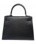 HERMES (エルメス) ケリー28 外縫い/ゴールド金具/ブラック/C刻印:2018年製 ブラック：2800000円