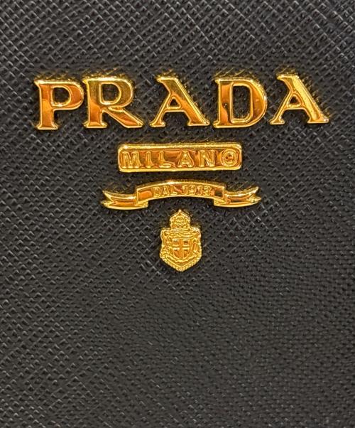 PRADA（プラダ）PRADA (プラダ) サフィアーノ2WAYバッグ ブラックの古着・服飾アイテム