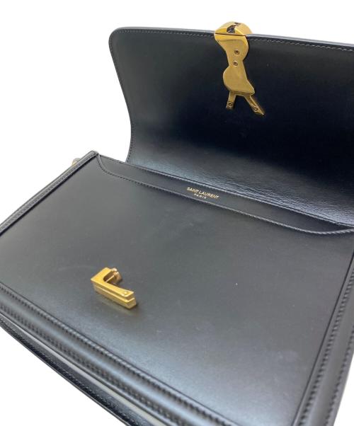 Saint Laurent Paris（サンローランパリ）Saint Laurent Paris (サンローランパリ) ソルフェリーノチェーンショルダーバッグ ブラックの古着・服飾アイテム