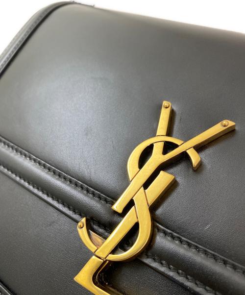 Saint Laurent Paris（サンローランパリ）Saint Laurent Paris (サンローランパリ) ソルフェリーノチェーンショルダーバッグ ブラックの古着・服飾アイテム