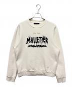 LOUIS VUITTONルイ ヴィトン）の古着「マルティエインターナショナル グラフィックシグネイチャースウェット」｜ホワイト