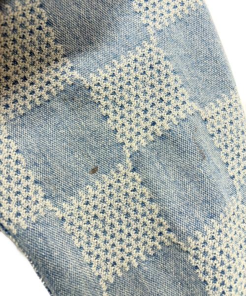 LOUIS VUITTON（ルイ ヴィトン）LOUIS VUITTON (ルイ ヴィトン) 25SS ダミエデニムスケートデニムジャケット インディゴ サイズ:50の古着・服飾アイテム