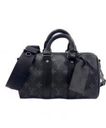 LOUIS VUITTON（ルイ ヴィトン）の古着「モノグラム エクリプス リバース キーポルXS/M45947」｜ブラック