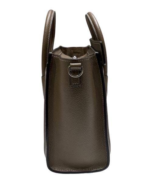 CELINE（セリーヌ）CELINE (セリーヌ) ラゲージナノショッパー/ハンドバッグ ベージュの古着・服飾アイテム