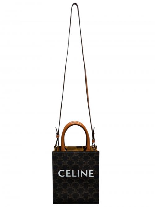 CELINE（セリーヌ）CELINE (セリーヌ) バーティカルカバ/194372BZK サイズ:ミニ/miniの古着・服飾アイテム