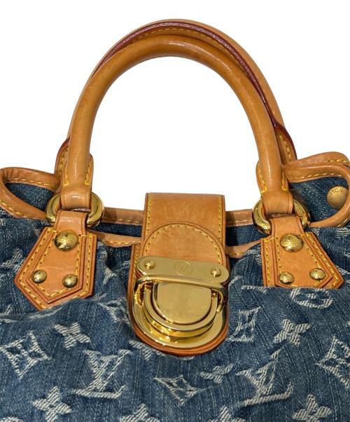 LOUIS VUITTON（ルイ ヴィトン）LOUIS VUITTON (ルイ ヴィトン) モノグラム・デニム プリーティM95020 ブルーの古着・服飾アイテム