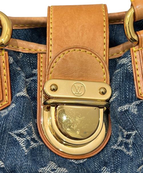 LOUIS VUITTON（ルイ ヴィトン）LOUIS VUITTON (ルイ ヴィトン) モノグラム・デニム プリーティM95020 ブルーの古着・服飾アイテム