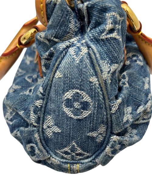 LOUIS VUITTON（ルイ ヴィトン）LOUIS VUITTON (ルイ ヴィトン) モノグラム・デニム プリーティM95020 ブルーの古着・服飾アイテム