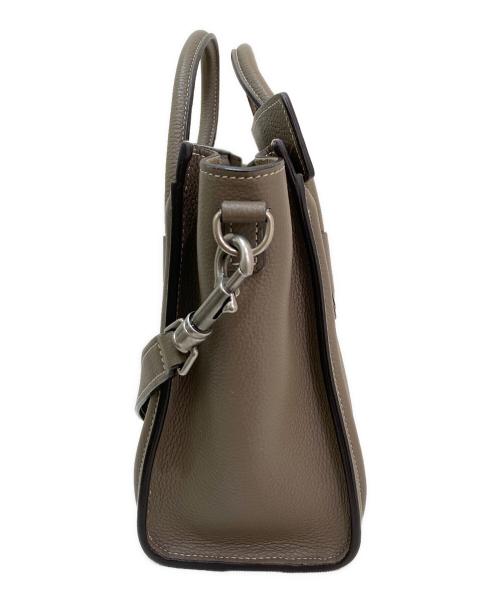 CELINE（セリーヌ）CELINE (セリーヌ) ラゲージナノショッパー グレージュ系の古着・服飾アイテム