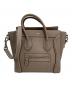 CELINE（セリーヌ）の古着「ラゲージナノショッパー」｜グレージュ系