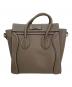 CELINE (セリーヌ) ラゲージナノショッパー グレージュ系：220000円