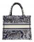 Christian Dior (クリスチャン ディオール) Dior Book Tote バッグ スモール/M1265ZRGO_M35I ネイビー サイズ:スモール：260000円