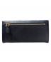 PRADA (プラダ) サフィアーノロングウォレット ブラック：45000円