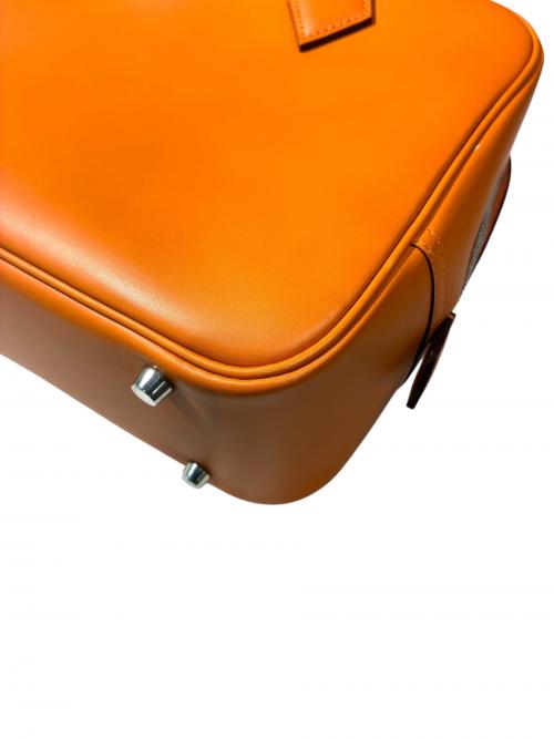 HERMES（エルメス）HERMES (エルメス) Plume 28 プリュム 28/オレンジ/▢K刻印：2007年製造/シルバー金具 オレンジ サイズ:28の古着・服飾アイテム