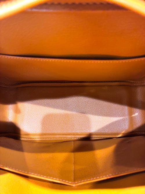HERMES（エルメス）HERMES (エルメス) Plume 28 プリュム 28/オレンジ/▢K刻印：2007年製造/シルバー金具 オレンジ サイズ:28の古着・服飾アイテム