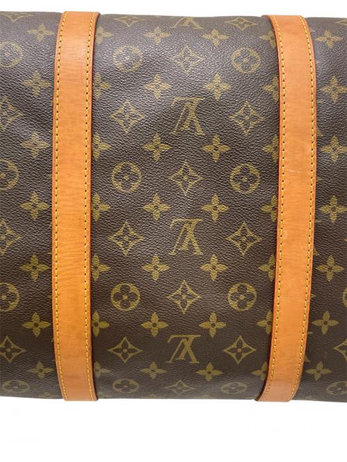 LOUIS VUITTON（ルイ ヴィトン）LOUIS VUITTON (ルイ ヴィトン) キーポル・バンドリエール60/ボストンバッグ ブラウン サイズ:60の古着・服飾アイテム