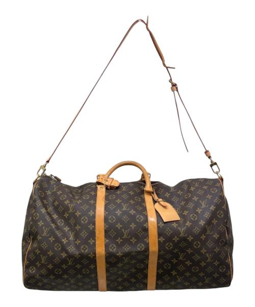 LOUIS VUITTON（ルイ ヴィトン）LOUIS VUITTON (ルイ ヴィトン) キーポル・バンドリエール60 ブラウン サイズ:60の古着・服飾アイテム