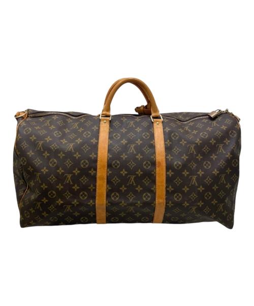 LOUIS VUITTON（ルイ ヴィトン）LOUIS VUITTON (ルイ ヴィトン) キーポル・バンドリエール60 ブラウン サイズ:60の古着・服飾アイテム