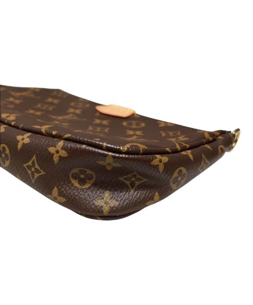 LOUIS VUITTON（ルイ ヴィトン）LOUIS VUITTON (ルイ ヴィトン) モノグラム ミュルティ ポシェット アクセソワール ブラウンの古着・服飾アイテム