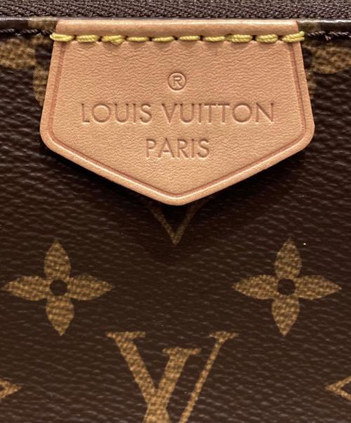 LOUIS VUITTON（ルイ ヴィトン）LOUIS VUITTON (ルイ ヴィトン) モノグラム ミュルティ ポシェット アクセソワール ブラウンの古着・服飾アイテム