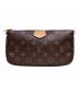LOUIS VUITTON (ルイ ヴィトン) モノグラム ミュルティ ポシェット アクセソワール ブラウン：300000円