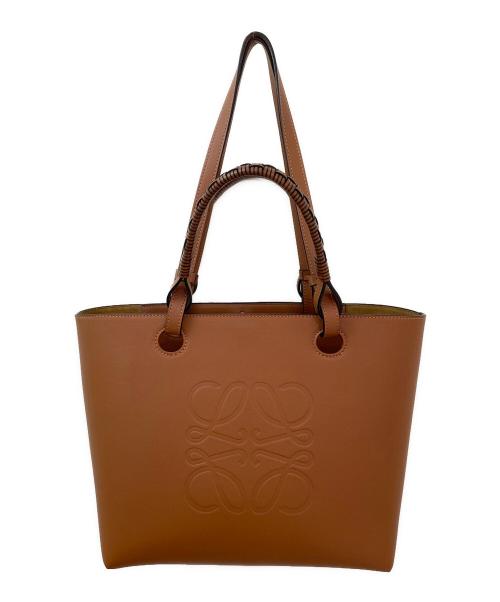 LOEWE（ロエベ）LOEWE (ロエベ) アナグラムトートバッグ ブラウンの古着・服飾アイテム