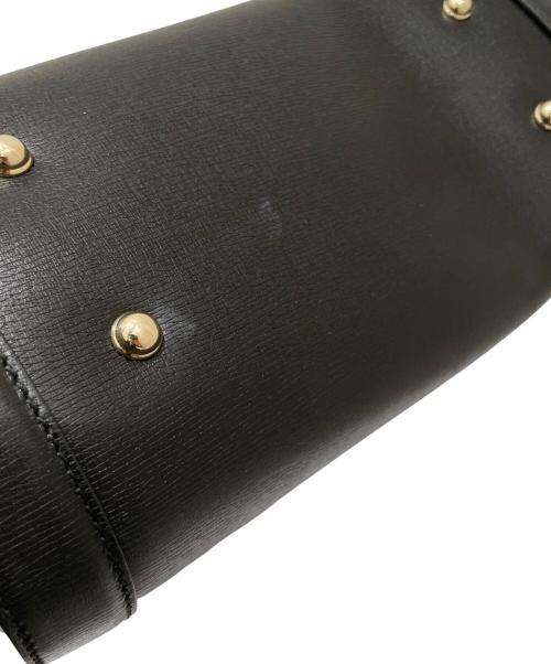 GUCCI（グッチ）GUCCI (グッチ) バンブーハンドバッグ ブラックの古着・服飾アイテム
