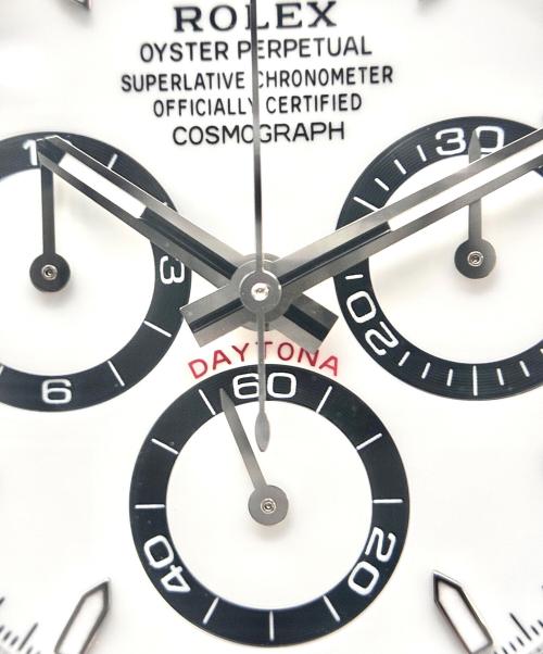 ROLEX（ロレックス）ROLEX (ロレックス) Cosmograph Daytona コスモグラフデイトナRef.126500LN 白文字盤 白文字盤 サイズ:40mm/19cmの古着・服飾アイテム