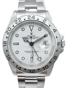 ROLEX（ロレックス）の古着「EXPLORER Ⅱ エクスプローラーⅡ 40mm Ref.16570 白文字盤」｜白文字盤